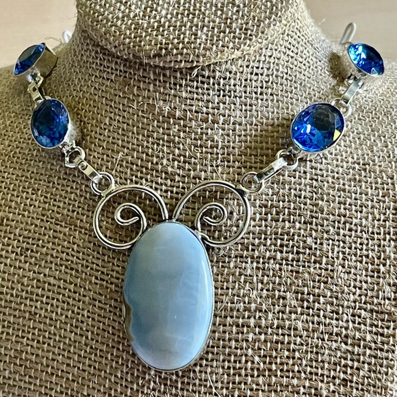 Owyhee Opal Pendant Necklace - Picture 9 of 16